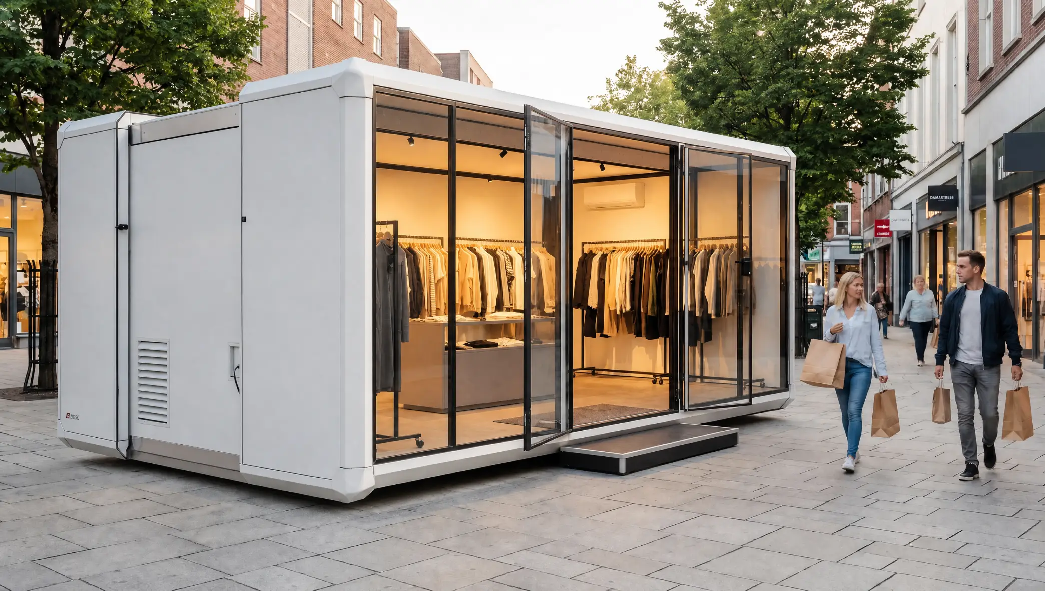 Pop-up shops and retail